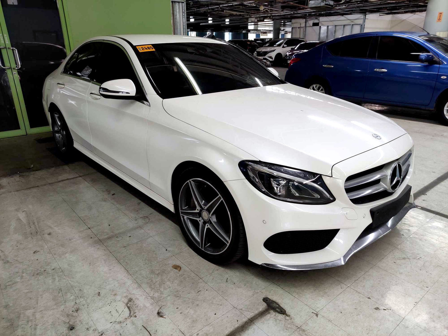 2016 Mercedes Benz C250 AMG A/T Gas with 21T mileage, luxury sedan with AMG styling, available at ROPO