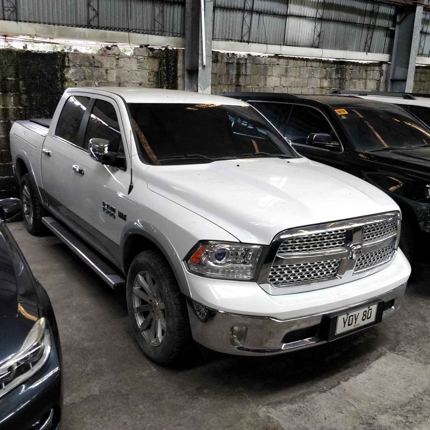 2017 Dodge Ram 1500 Laramie 5.7L V8 Hemi 4x4, AT, GAS 44T