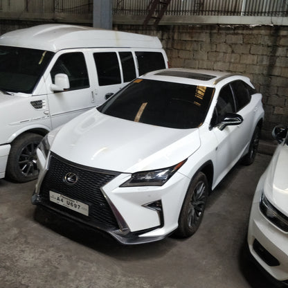 2018 Lexus RX350 3.5L V6 F-Sport, AT, Gas 77T