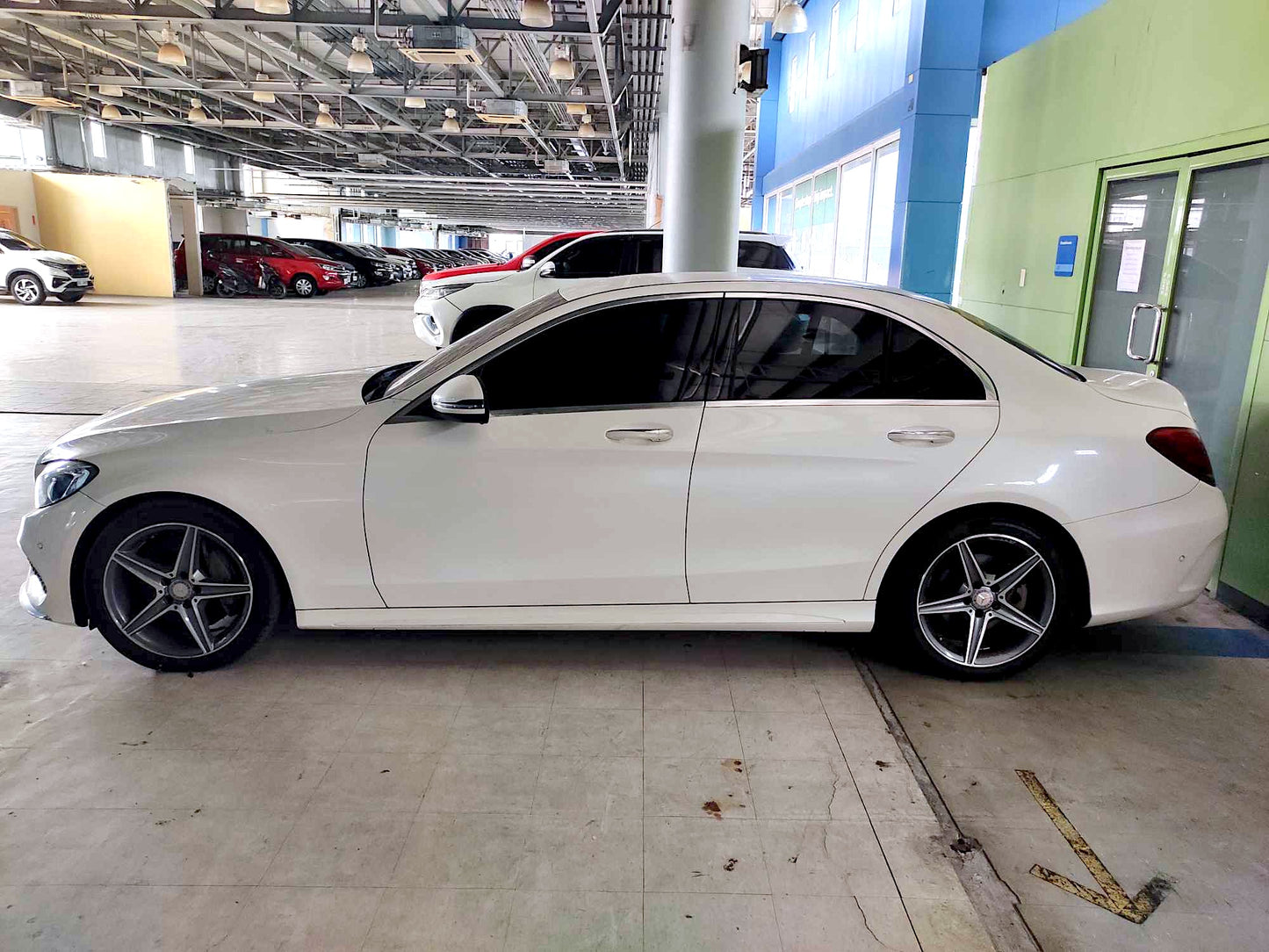 2016 Mercedes Benz C250 AMG A/T Gas with 21T mileage, luxury sedan with AMG styling, available at ROPO