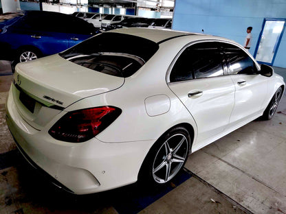 2016 Mercedes Benz C250 AMG A/T Gas with 21T mileage, luxury sedan with AMG styling, available at ROPO